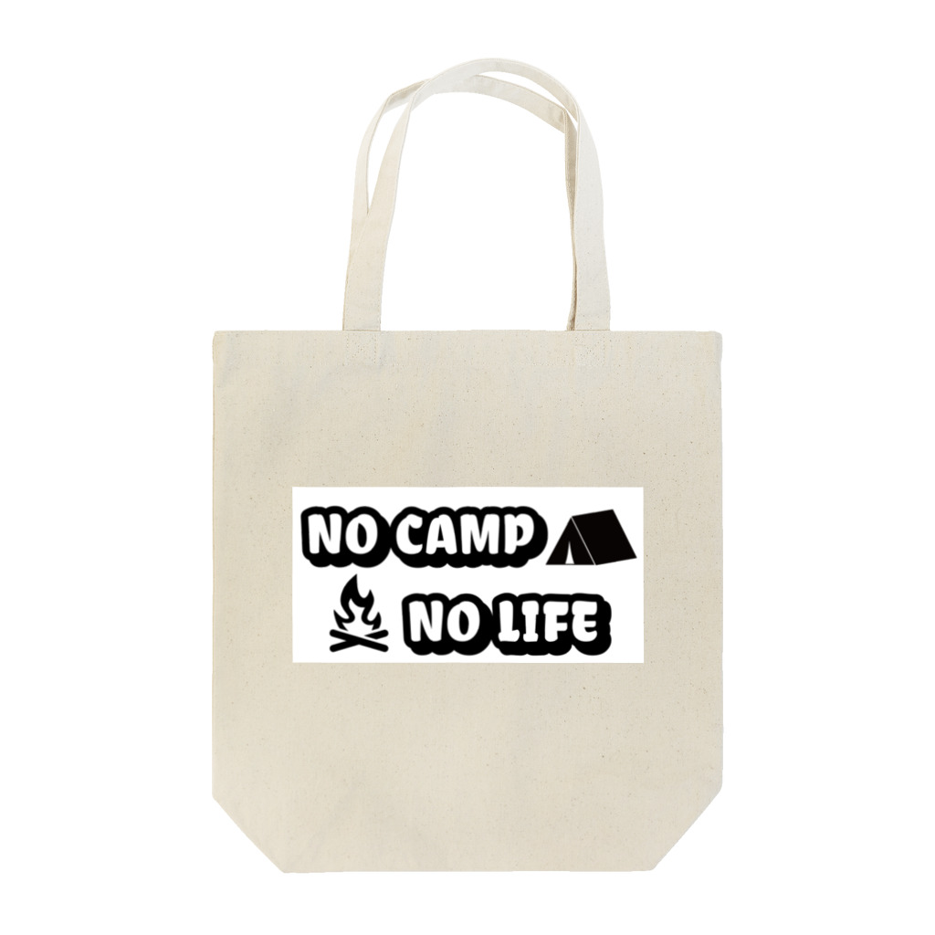 アウトドアデザインのNO CAMP NO LIFE トートバッグ