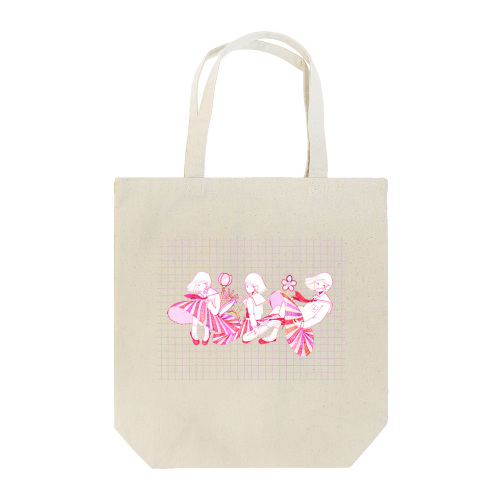 ざとう商店の制服ちゃんトリプル Tote Bag