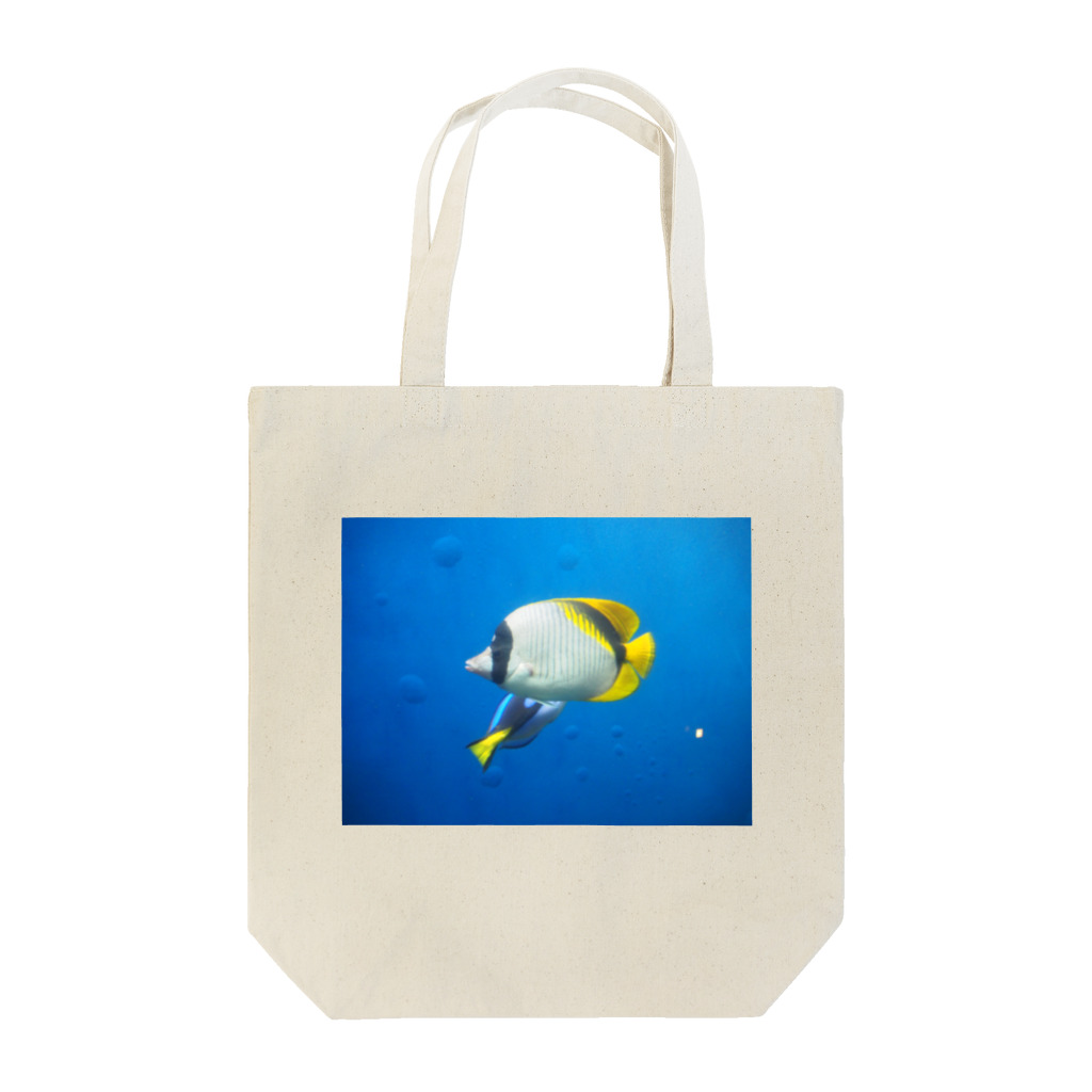 baashiのアクアマリン　魚 Tote Bag