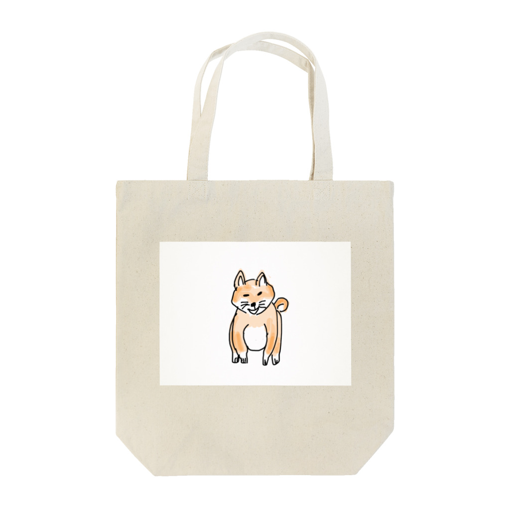 電気柴はAndroidの夢を見るか？の柴犬（おすわり） Tote Bag