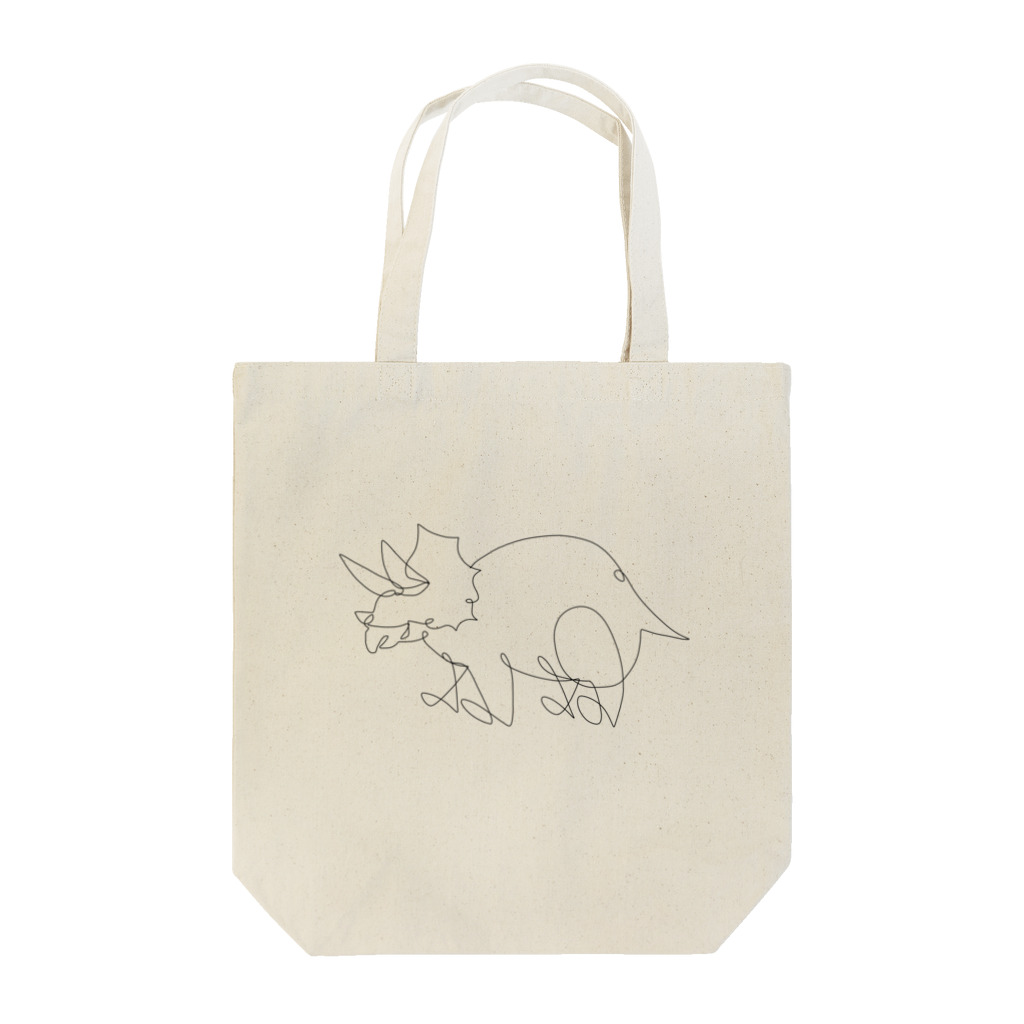 aile's marketのトリケラトプス Tote Bag