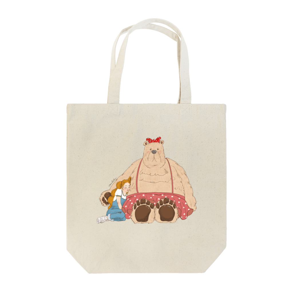 machikoのトートバッグ-安心ガール Tote Bag