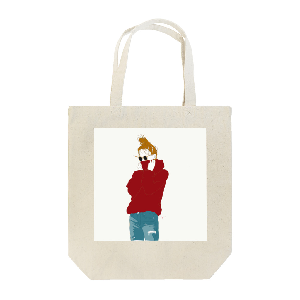 B.B’s shopのredgirl Tote Bag