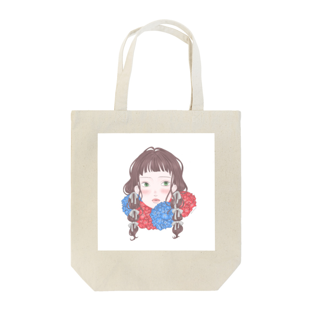 ﾓｴﾋﾟの紫陽花トート Tote Bag