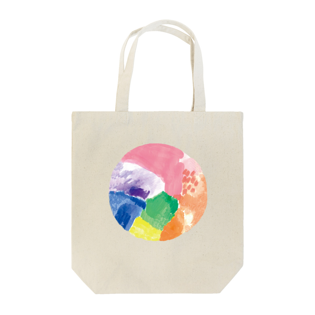 hoshi shopの虹の色 トートバッグ