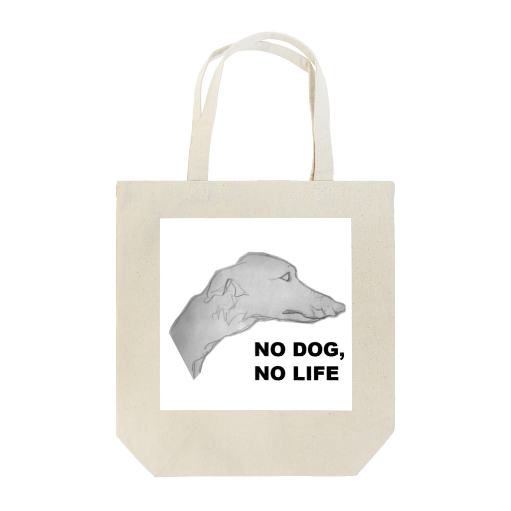 村上周(ムラカミシュウ）のNO DOG,NO LIFE トートバッグ