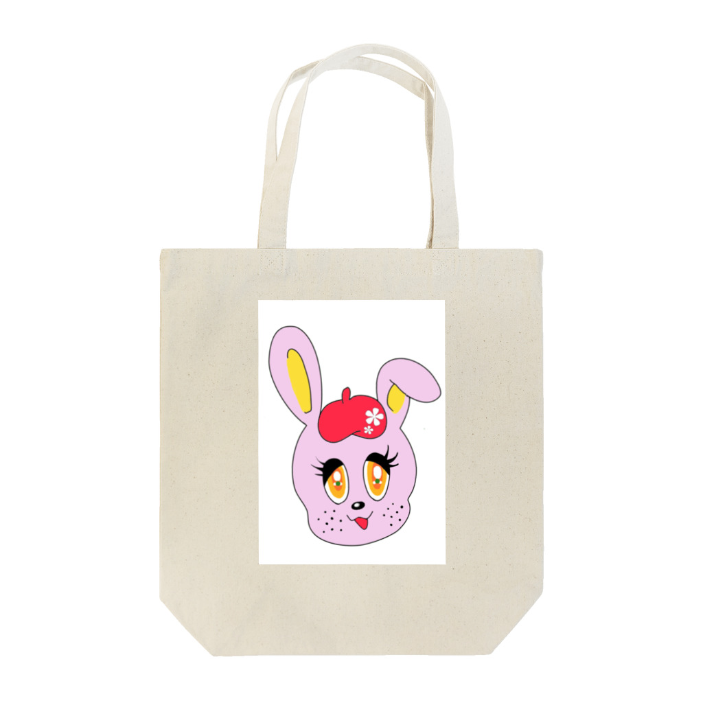 wacaのレトロうさぎ Tote Bag