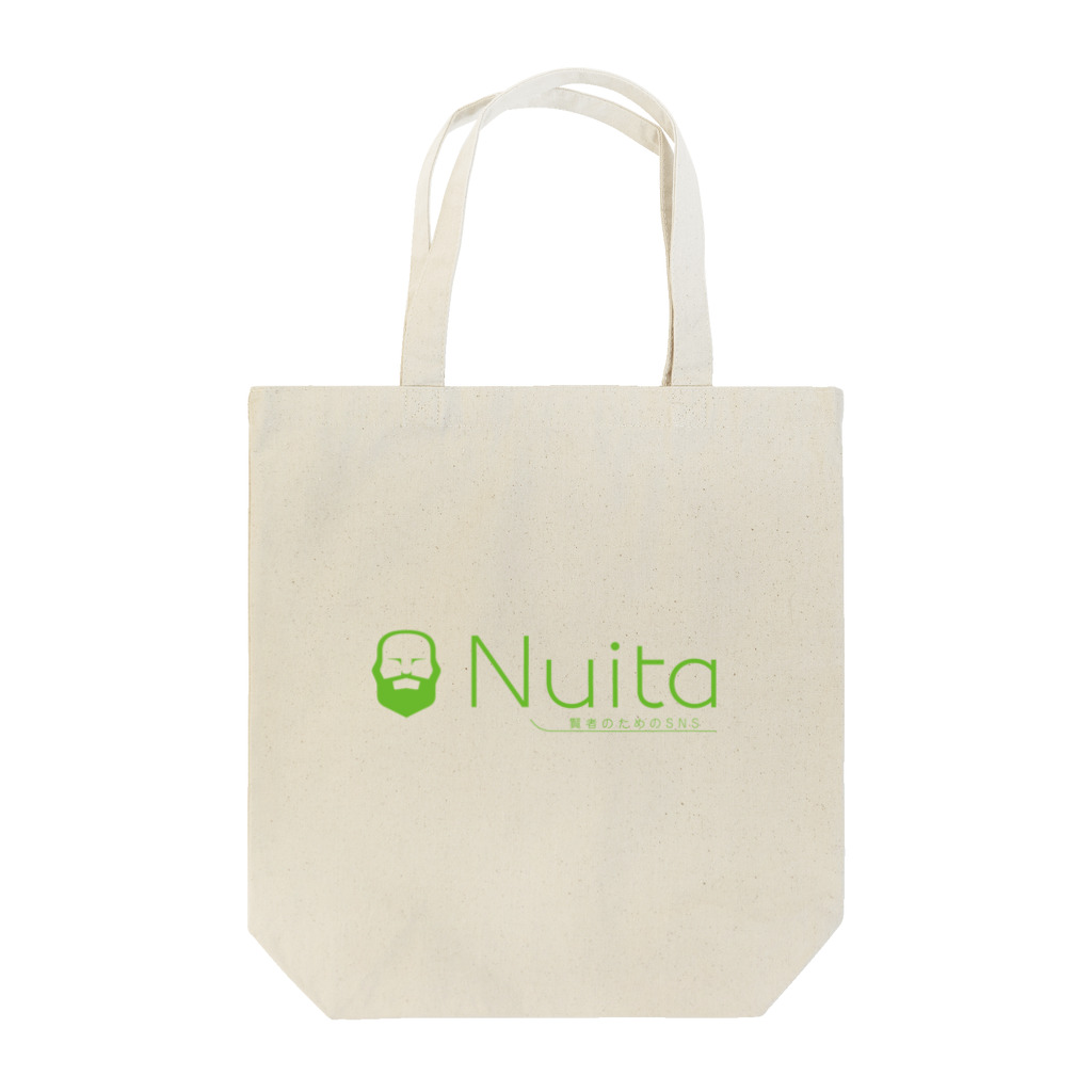 Nuitaのnuita.net(緑) トートバッグ