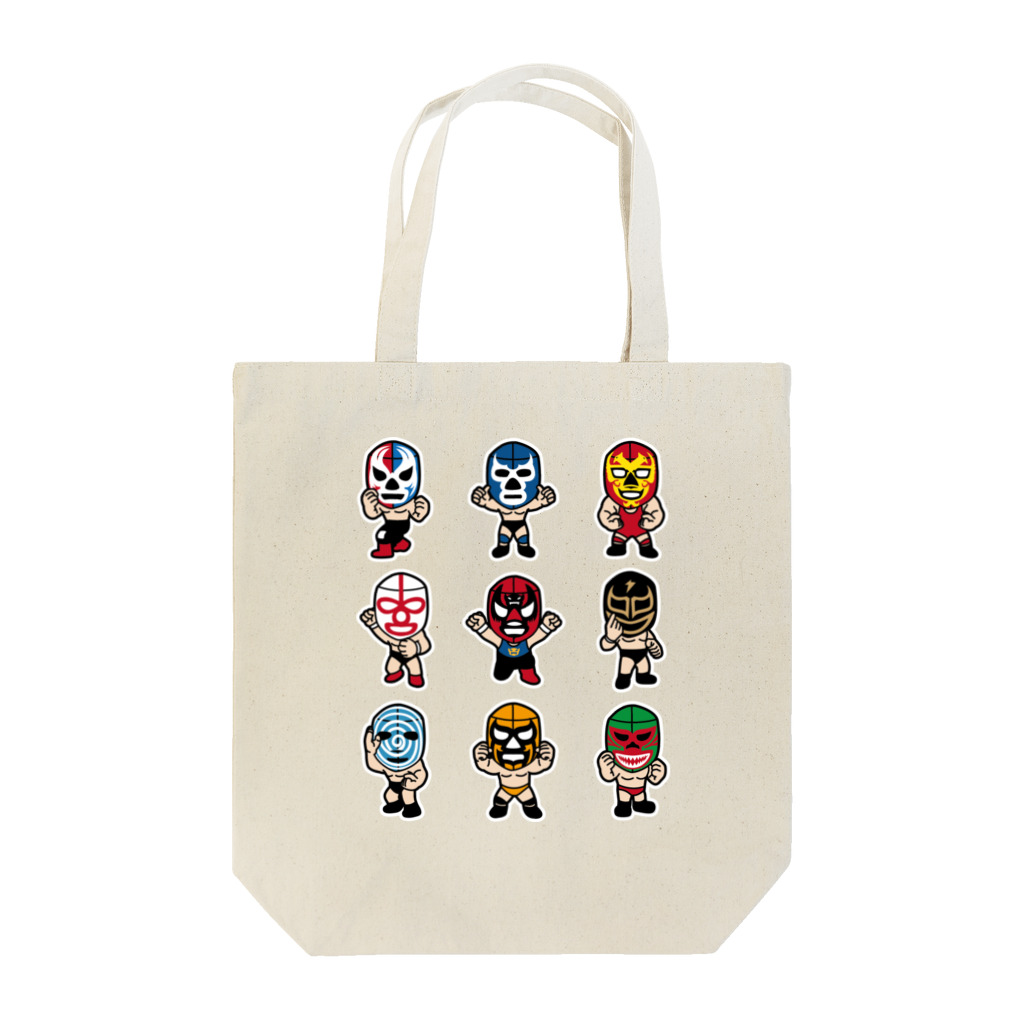 LUCHAのLUCHADOR nueve Tote Bag