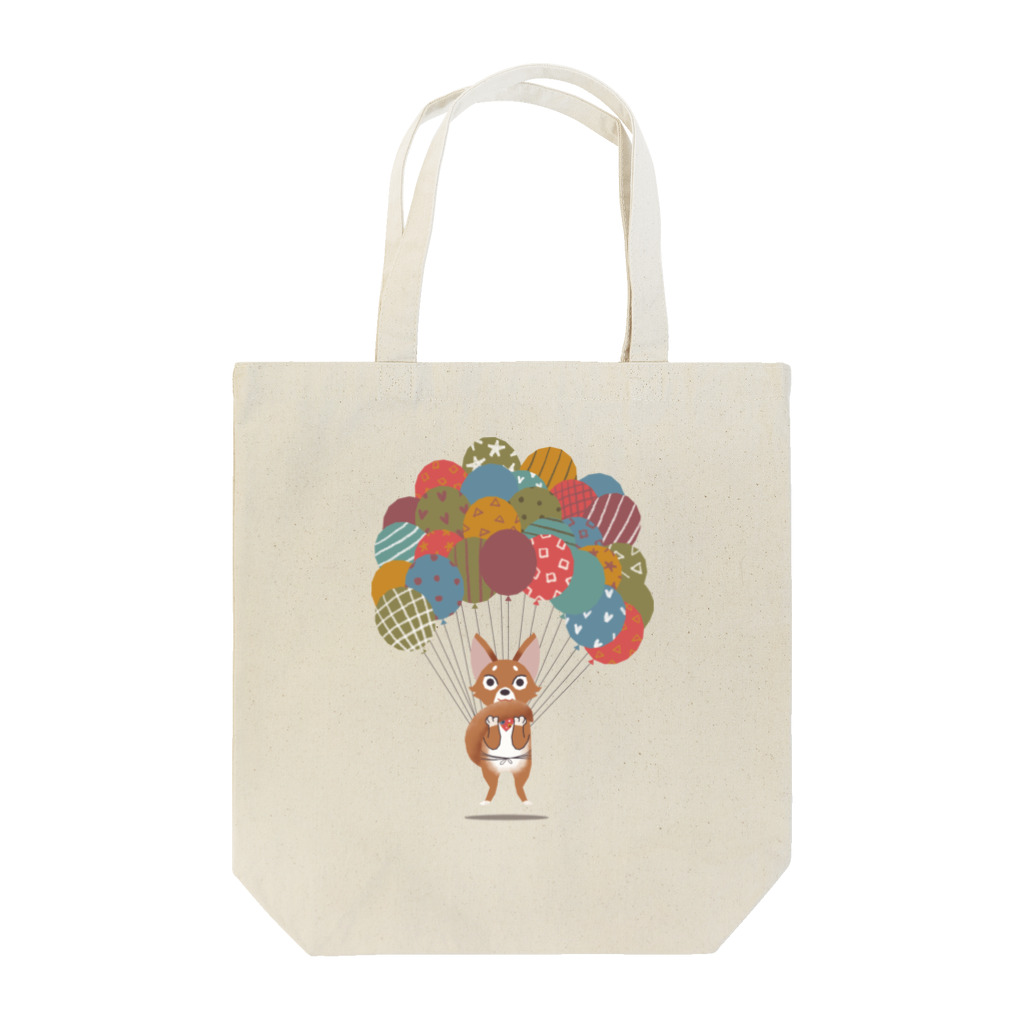 marikoのBalloon Dog Tote Bag