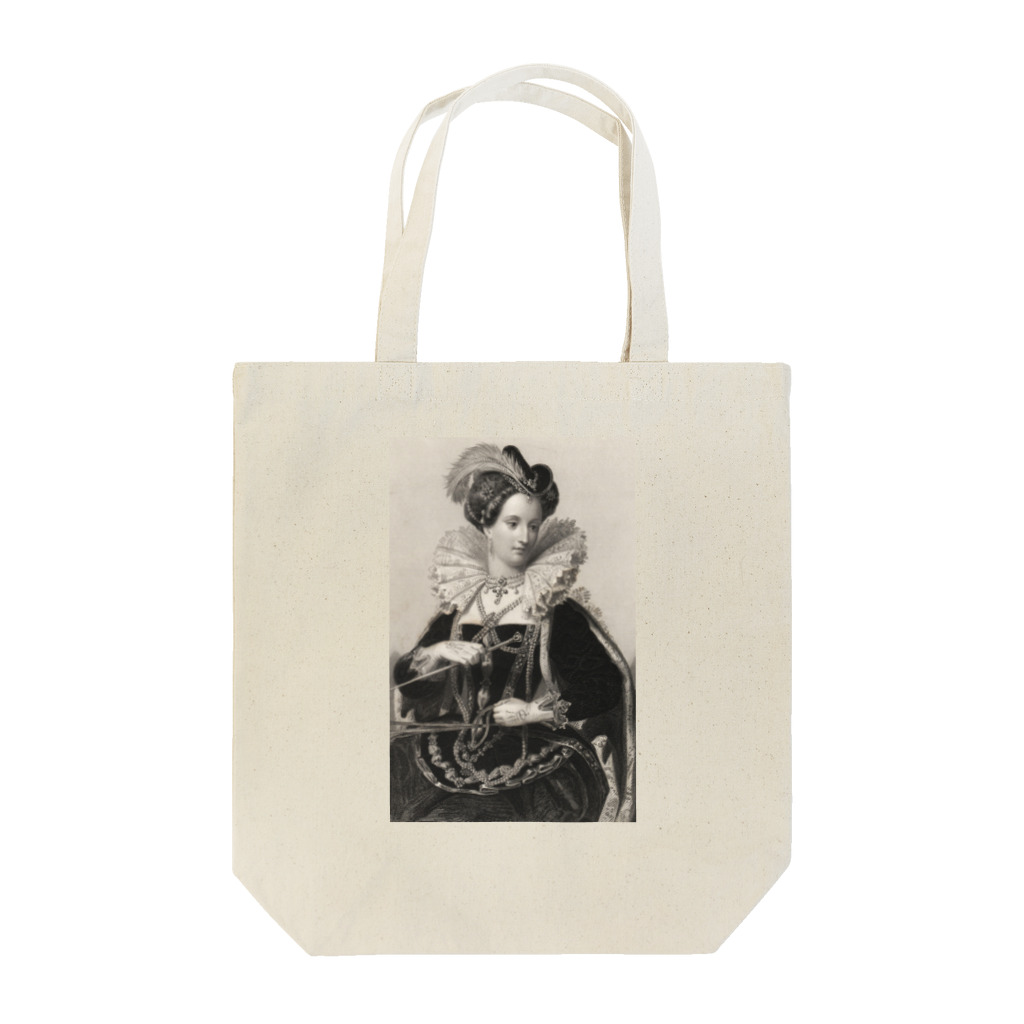 J. Jeffery Print Galleryの英国女王エリザベスⅠ世 Tote Bag