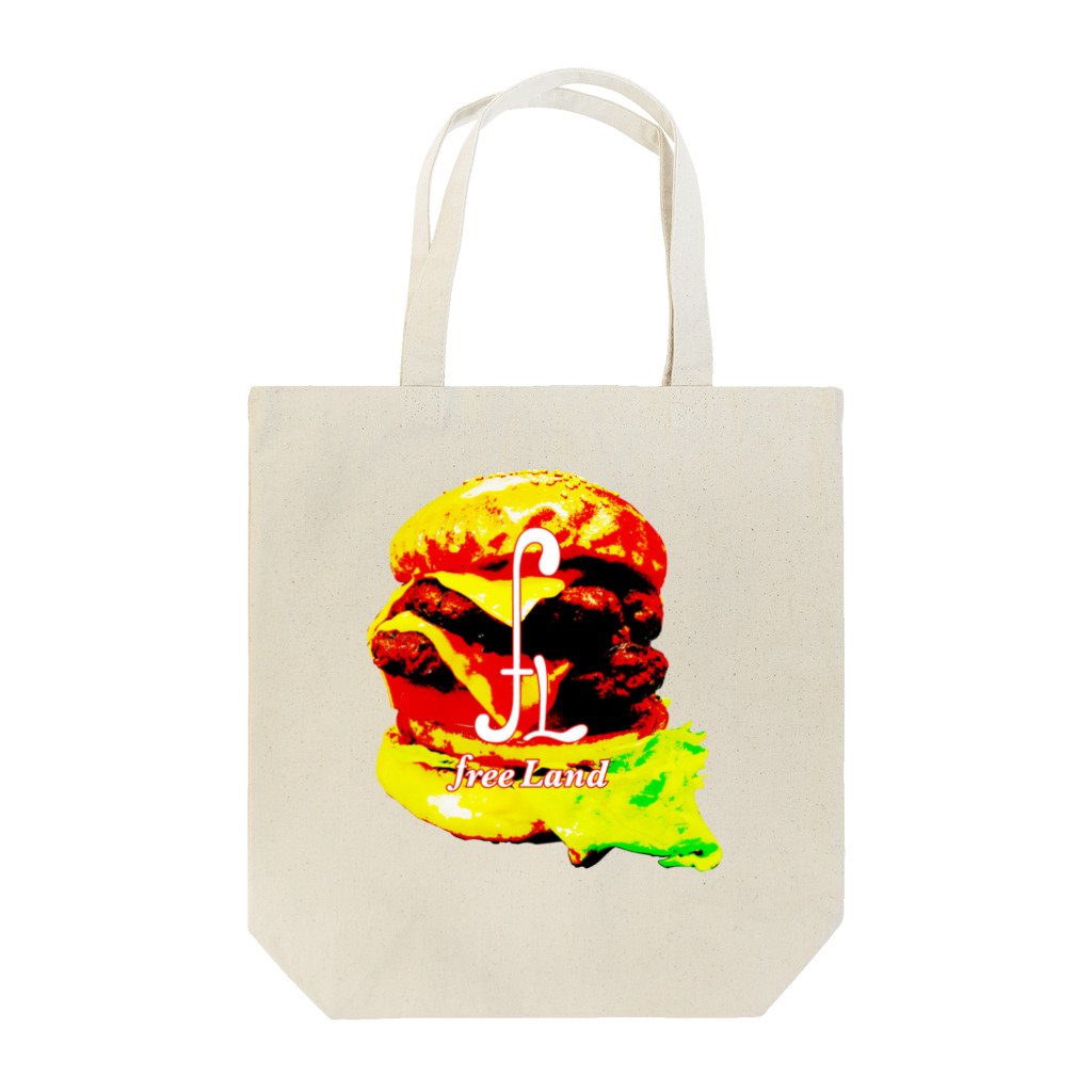 freeLand Vintage&Hamburger Cafeの肉汁ジャンキー Tote Bag