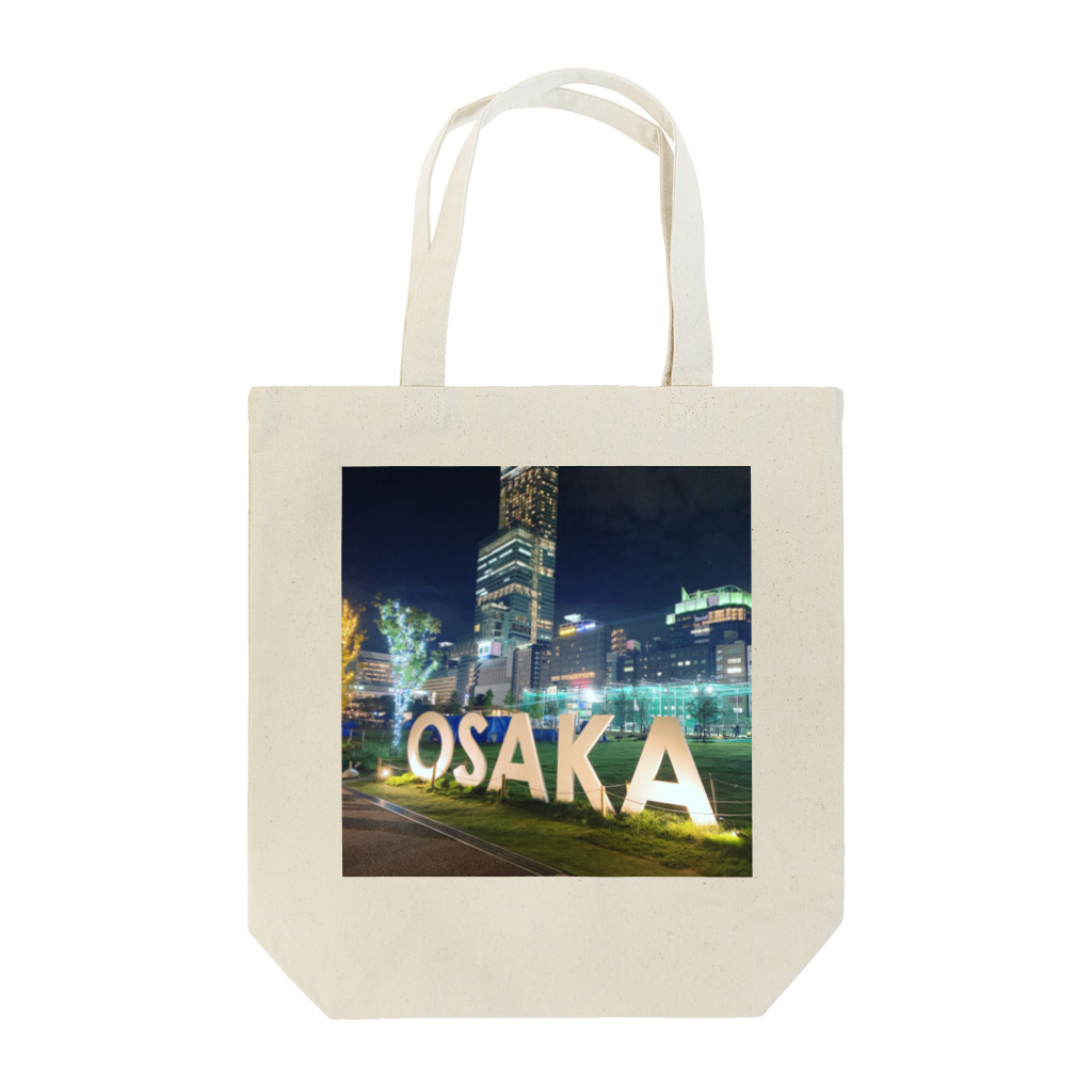 マッキーの大阪の街 Tote Bag