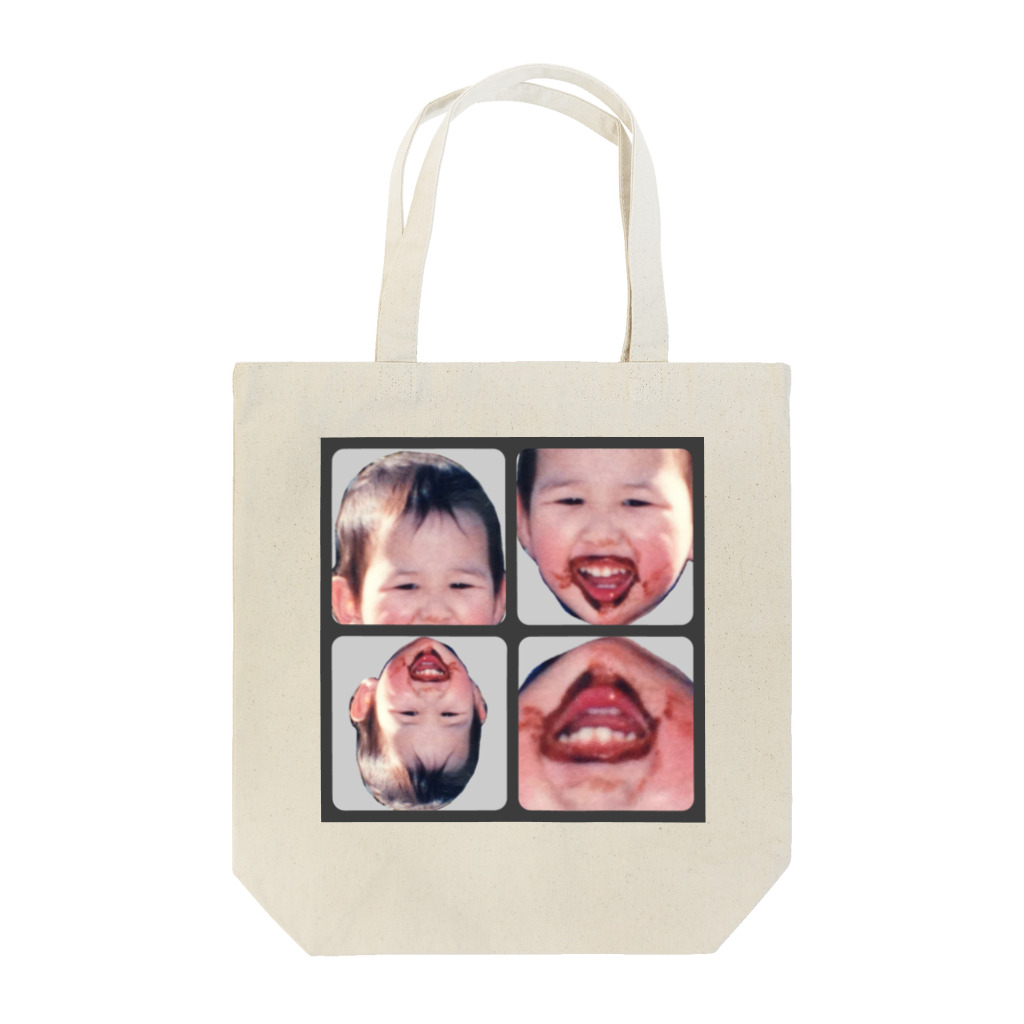 チョコまみれの子どもショップのチョコまみれの子ども Tote Bag