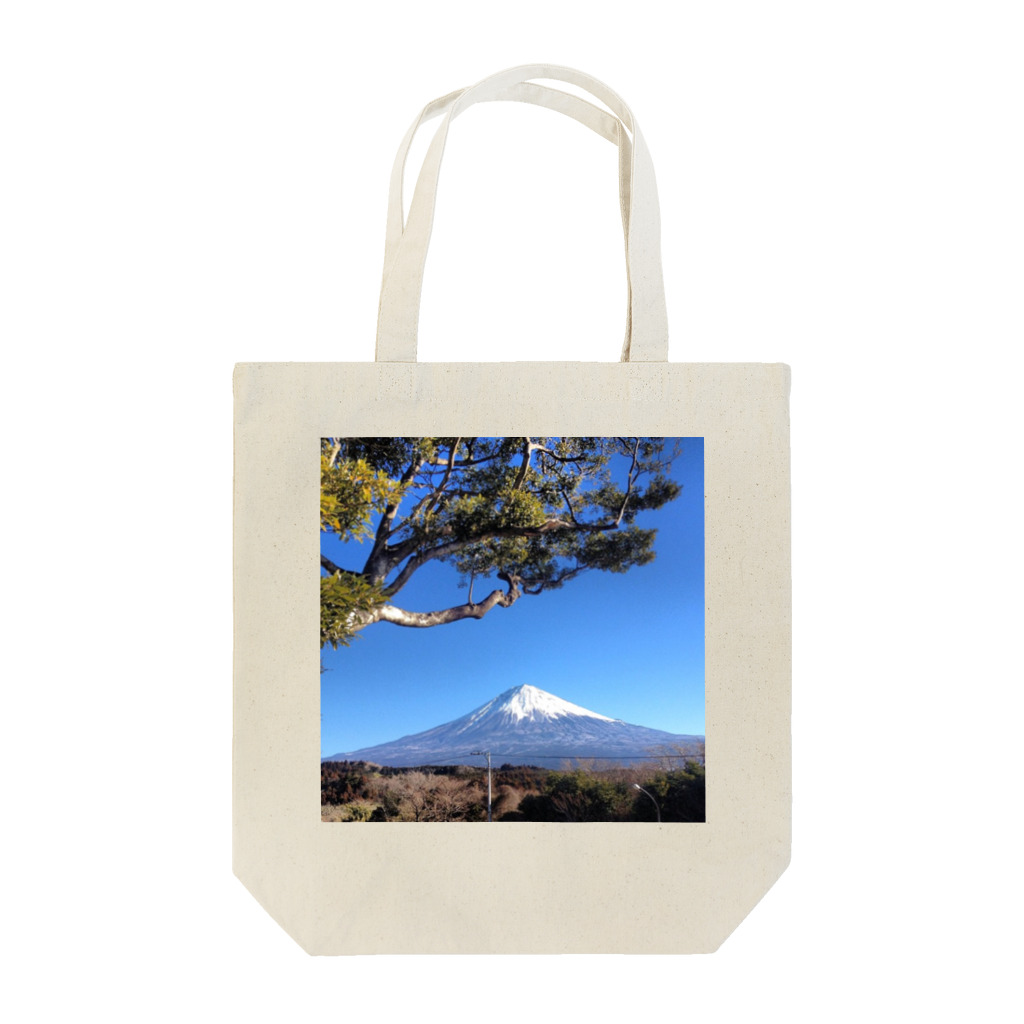 SAITO HIRONOBUの富士山 Tote Bag