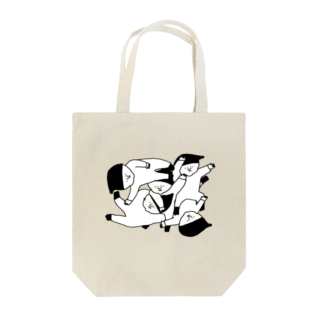 ナガキパーマのすごい寝相の５つ子 Tote Bag