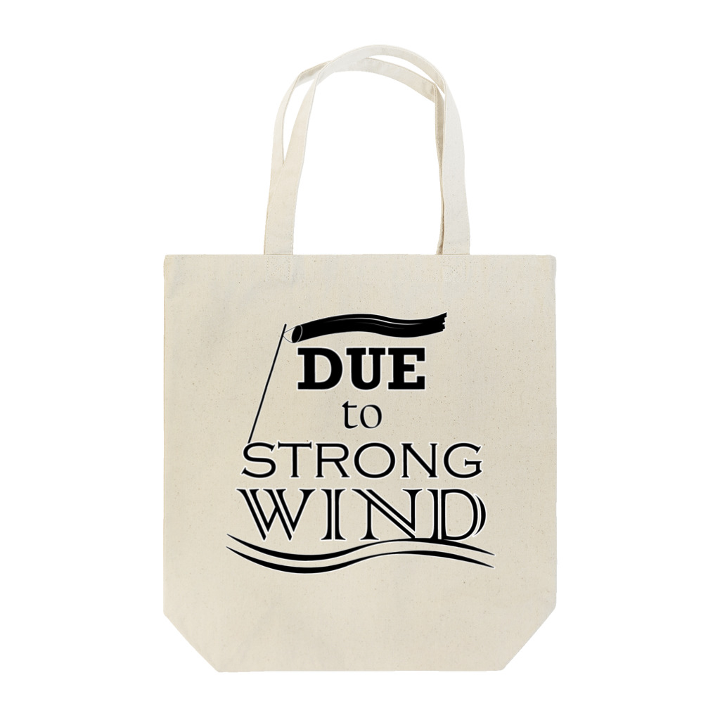 Midori Imamuraのdue to strong wind Tote Bag