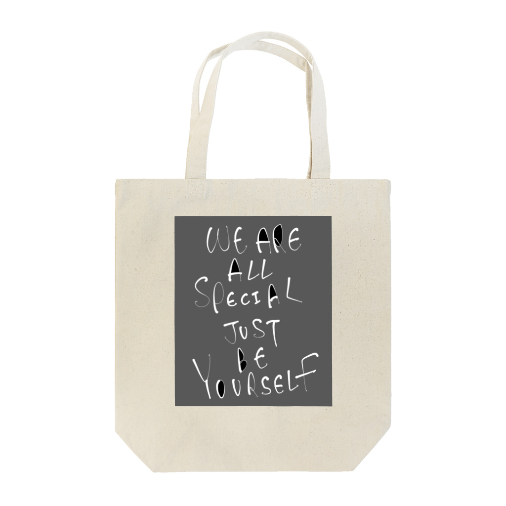 ４４４４のWe are all special Tote Bag