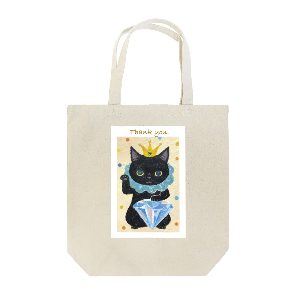 necomanmahouseのまねきねこ黒 Tote Bag