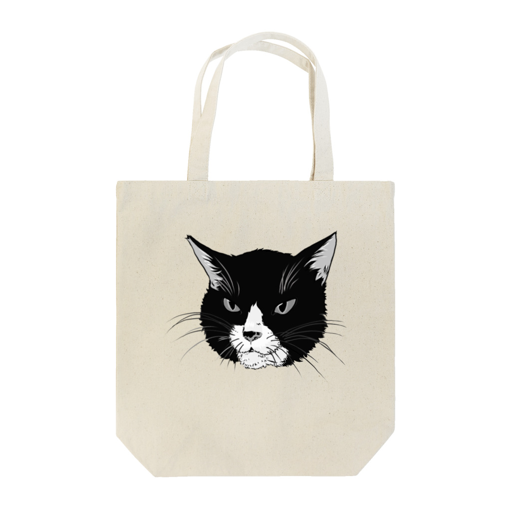 はちわれのはちわれ猫のクマゴロー Tote Bag