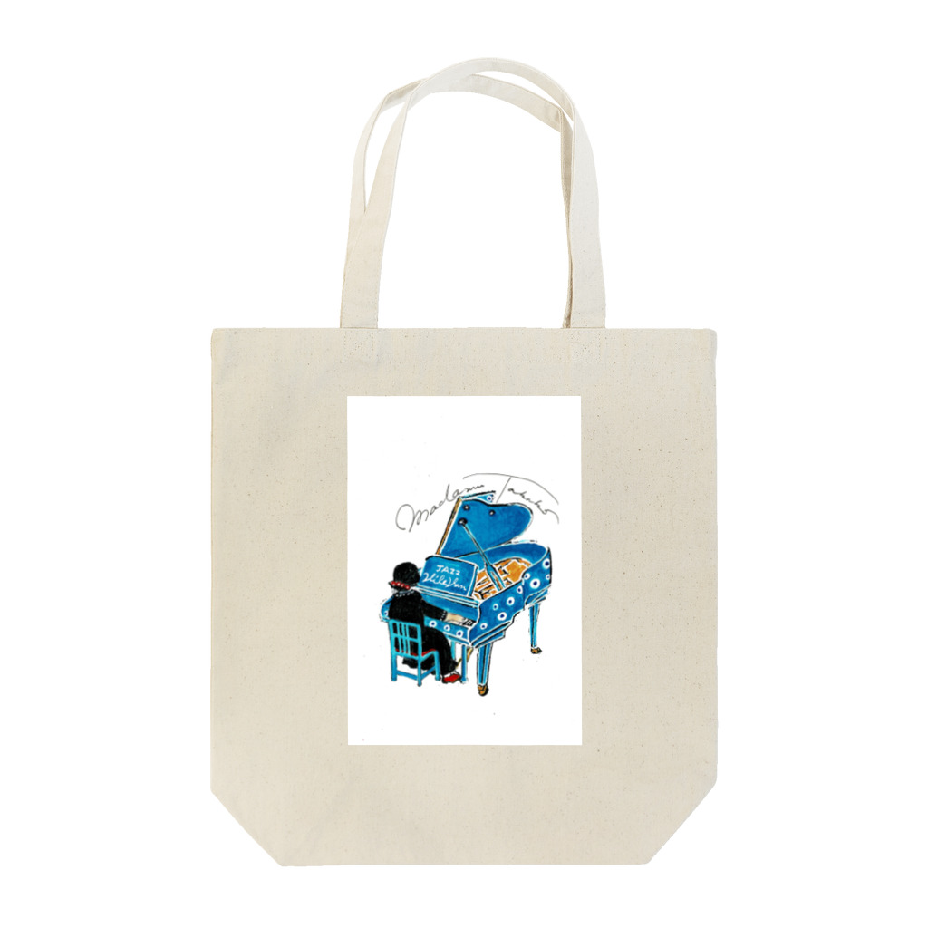 マダム・タカコshop　(byジャズ ビレバン)のMrs.Mana　こっち向いて！ Tote Bag