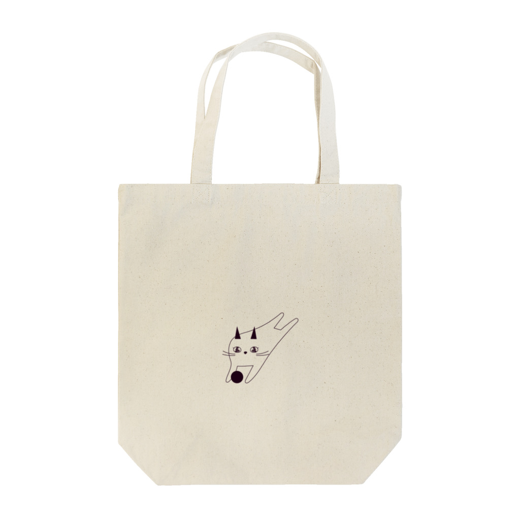 etsuco*spaceのミャクソンのボール遊び（黒） Tote Bag