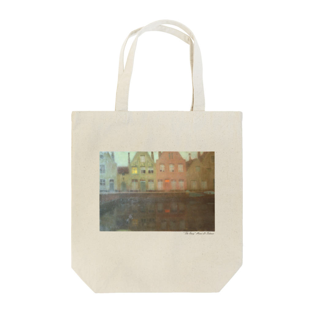 SONOTENI-ARTの020-002　アンリ・ル・シダネル　『岸壁』　トートバッグ Tote Bag
