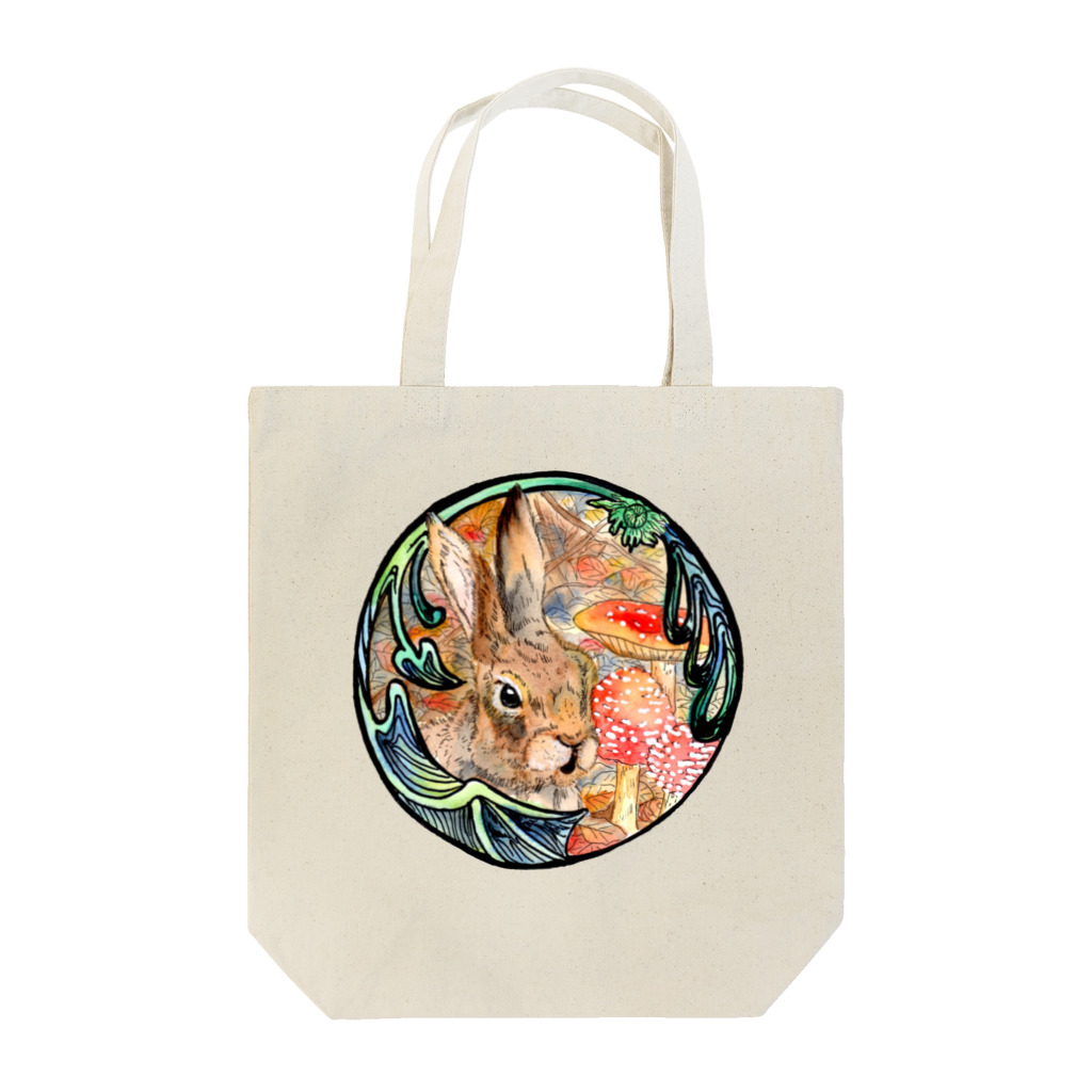 空色の猫-Solairononekoの野うさぎの森 Tote Bag