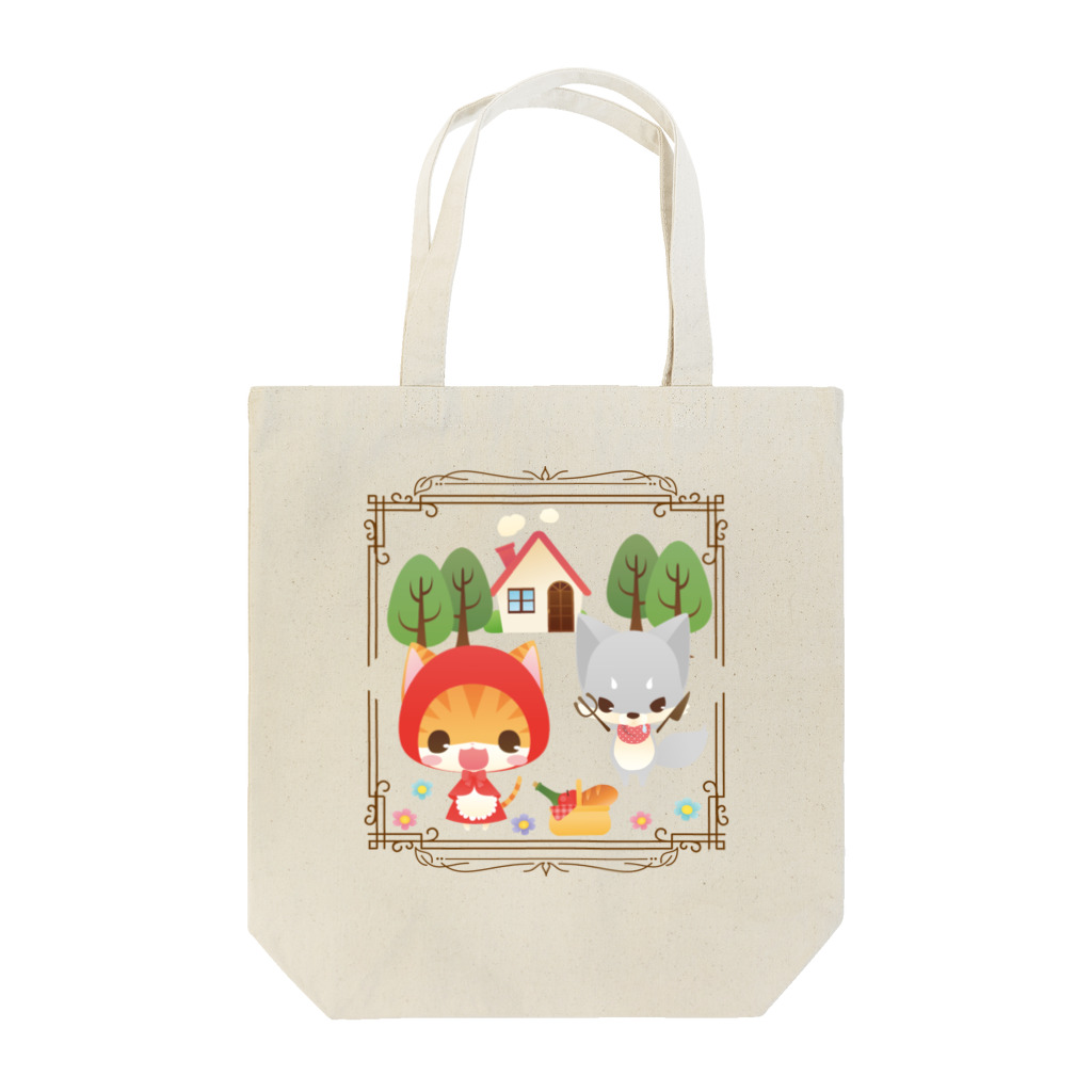 aska/ねこのかんづめのねこかん赤ずきん２ Tote Bag