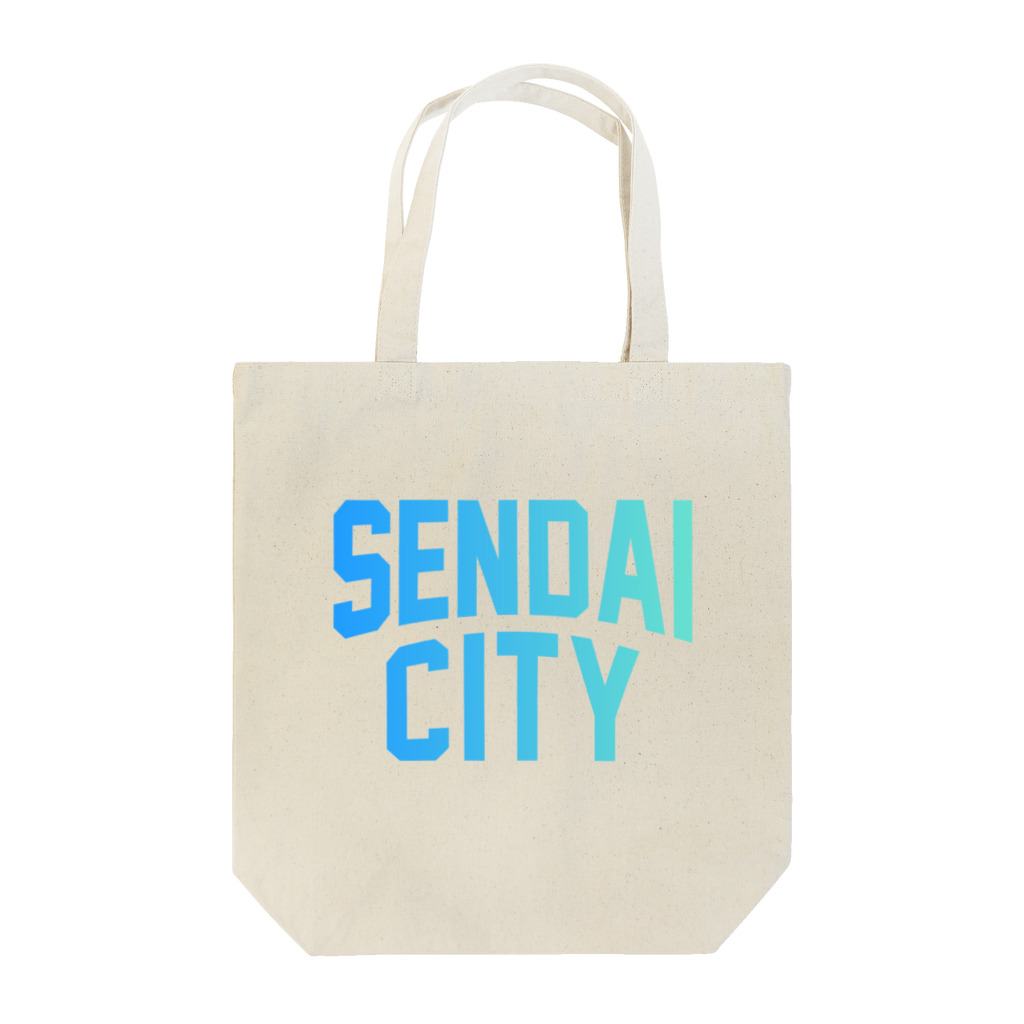 JIMOTO Wear Local Japanの仙台市 SENDAI CITY Tote Bag