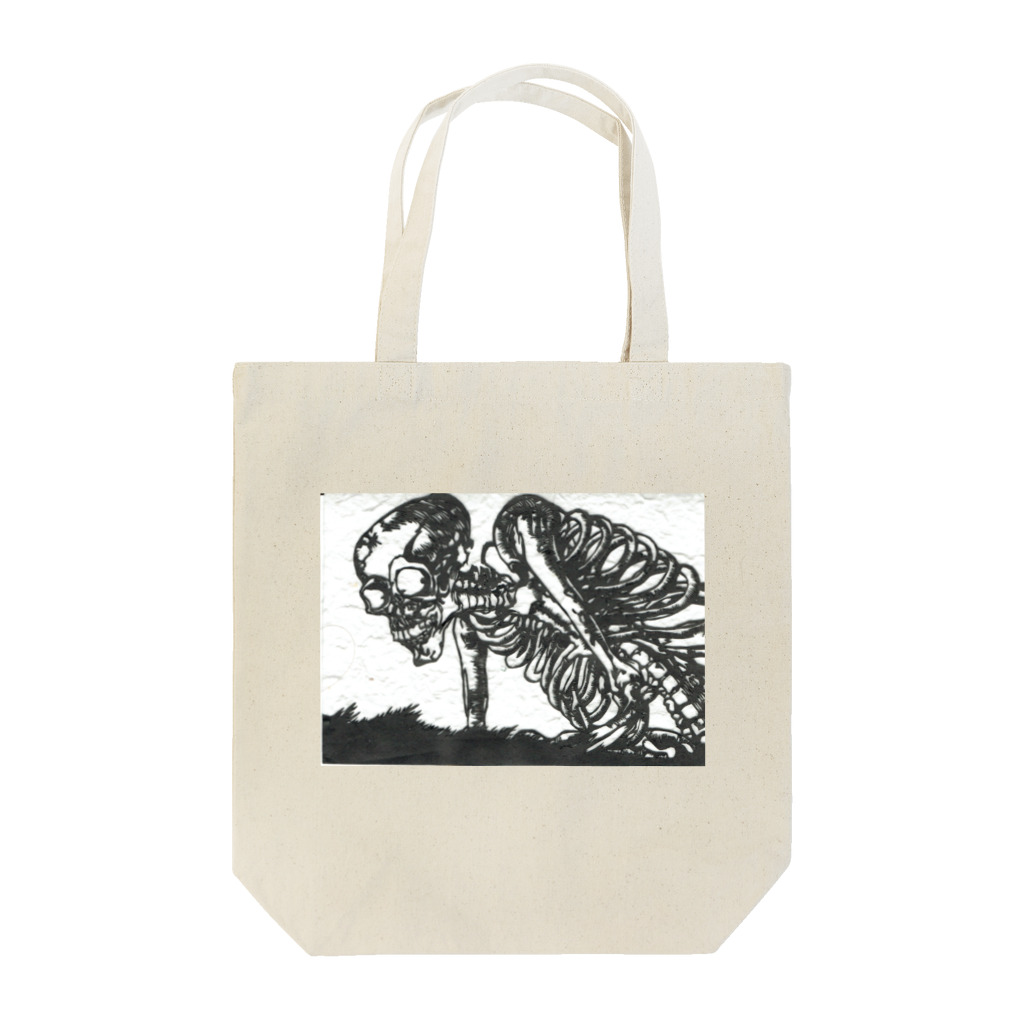 吟遊紙人のがしゃどくろ Tote Bag