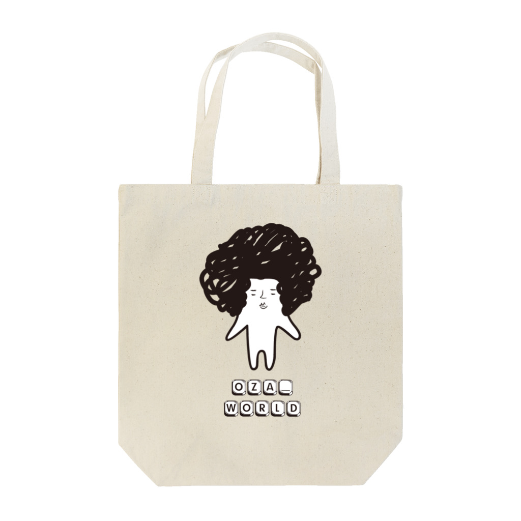 SHUJI OZAWAのOZA_WORLDのロゴ Tote Bag