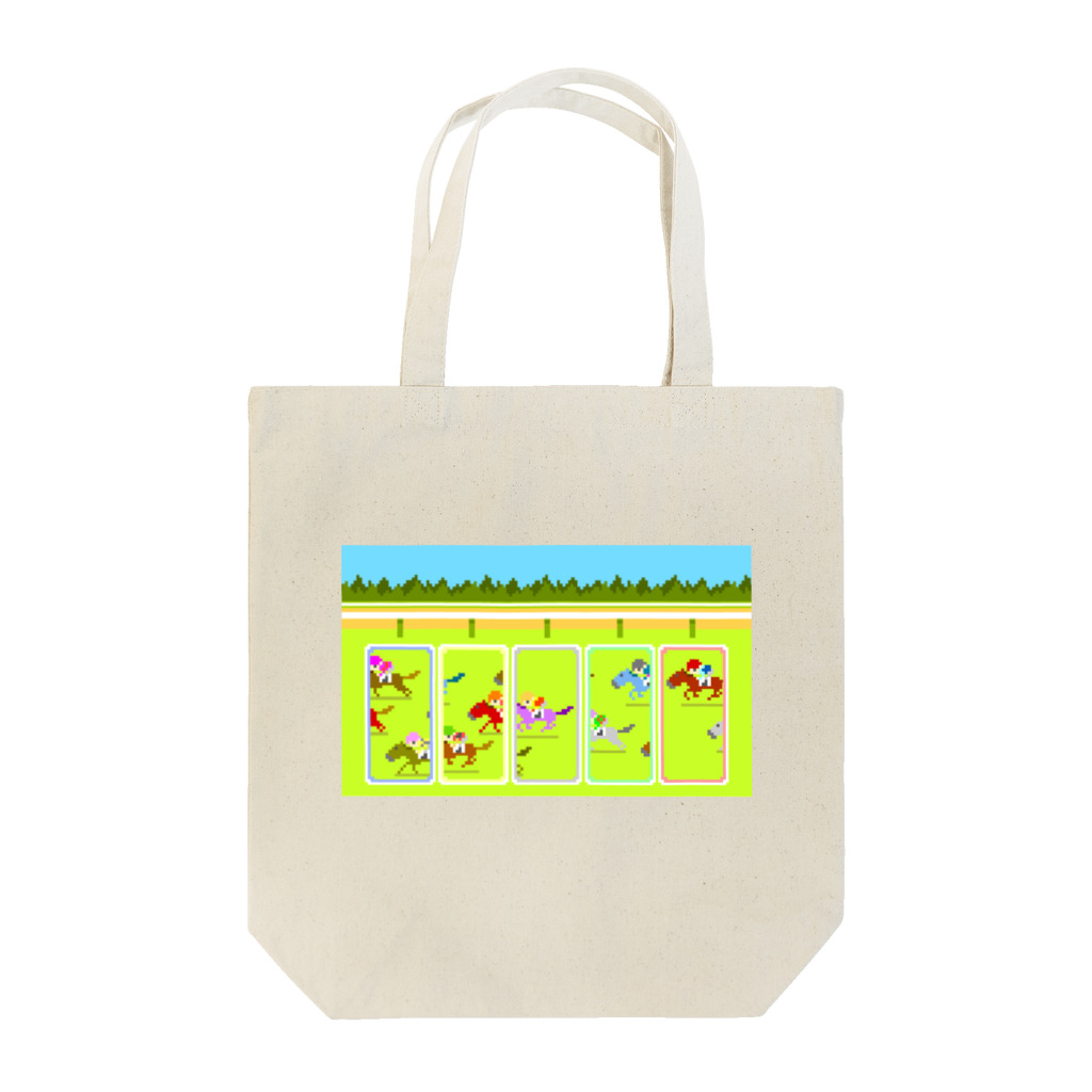 こざるのhorse racing Tote Bag