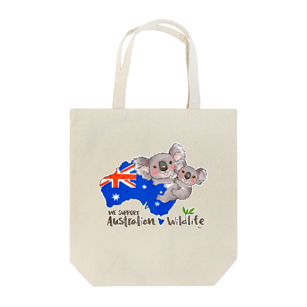 shop あこ猫犬屋のオーストラリアへの寄付 トートバッグ
