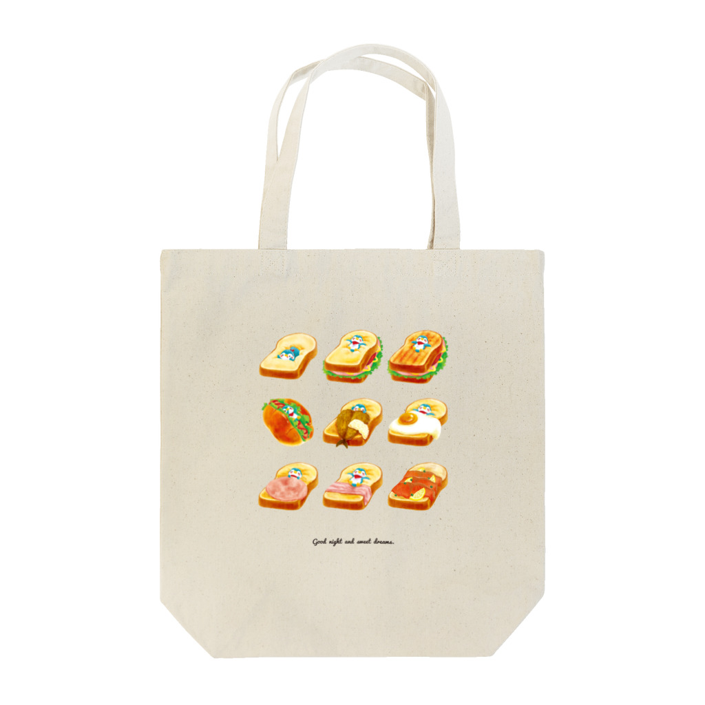 いたのなつみのネップくんとパンベッド Tote Bag