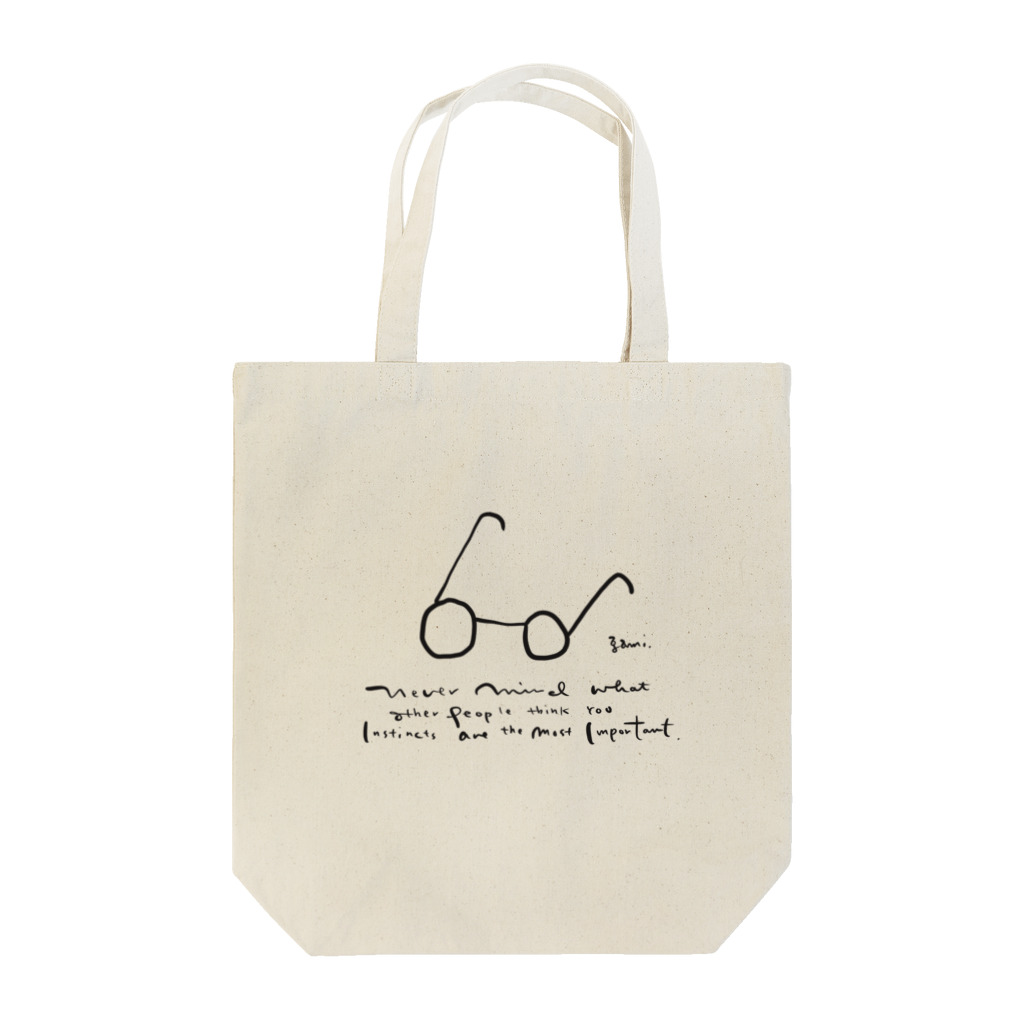 らくがき屋gamiのgamiめがね Tote Bag