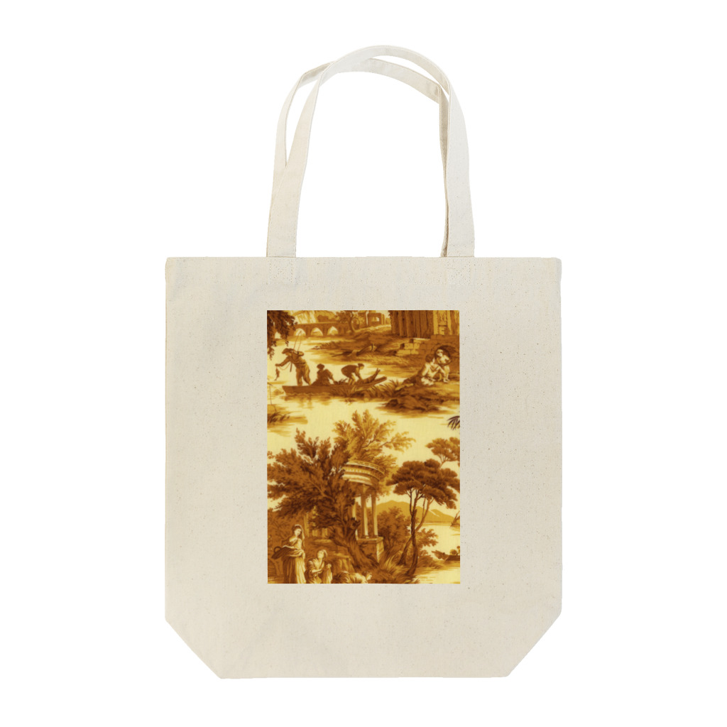 J. Jeffery Print Galleryのトワルドジュイ Toile de Jouy Tote Bag