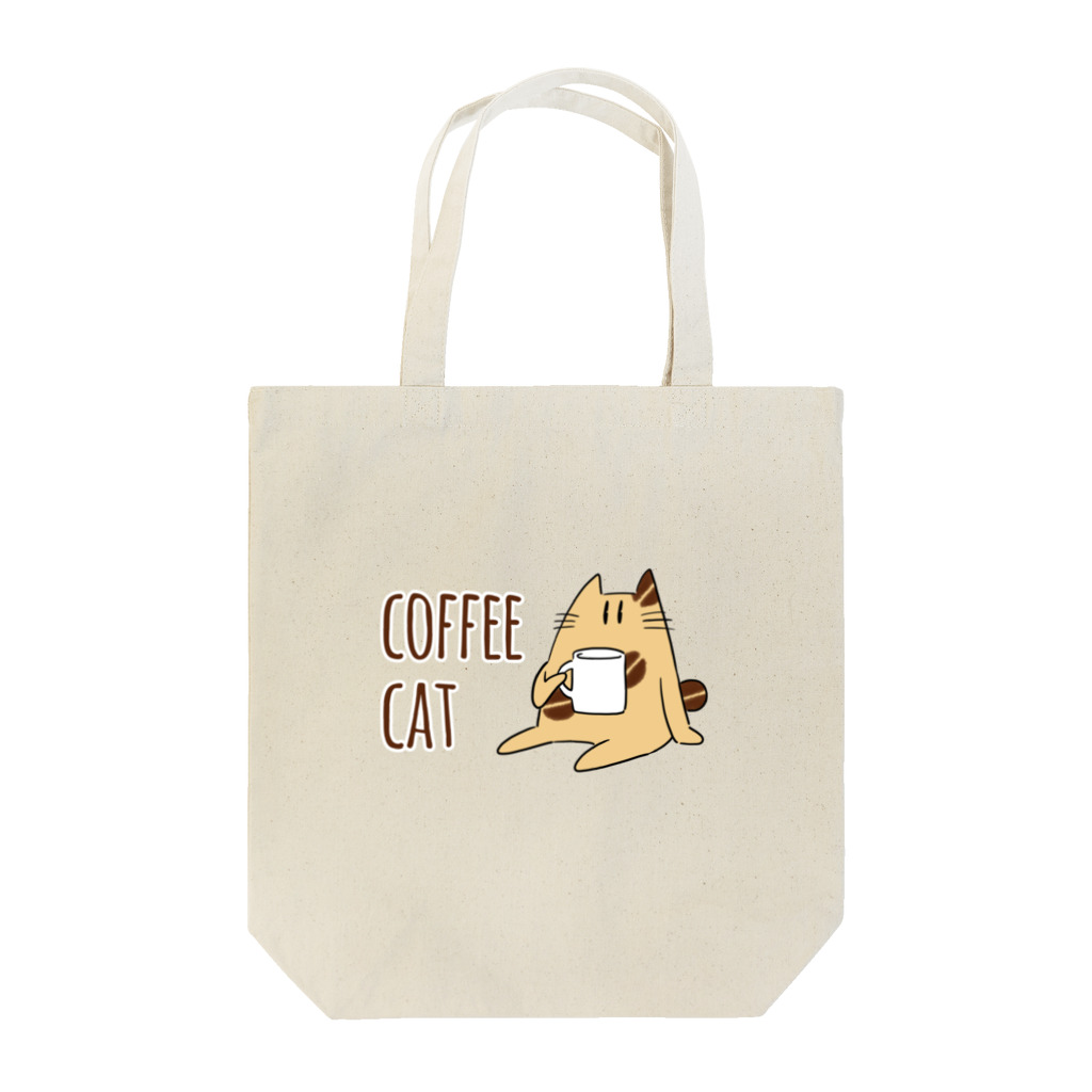 Studio HonWaccaのCOFFEE CAT Tote Bag