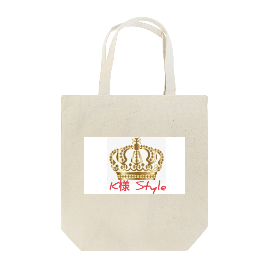 ♔K様Style♔ @youtuberのYouTube  k様Styleオリジナルグッズ Tote Bag