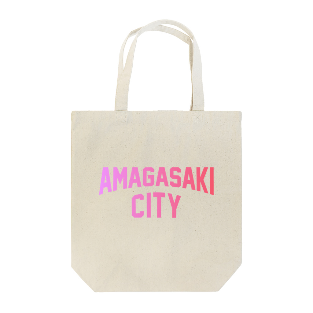 JIMOTO Wear Local Japanの尼崎市 AMAGASAKI CITY トートバッグ