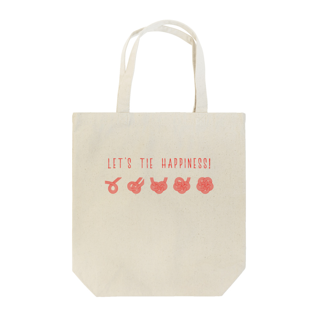 紙単衣 - kamihitoe -の梅結びの結び方 Tote Bag