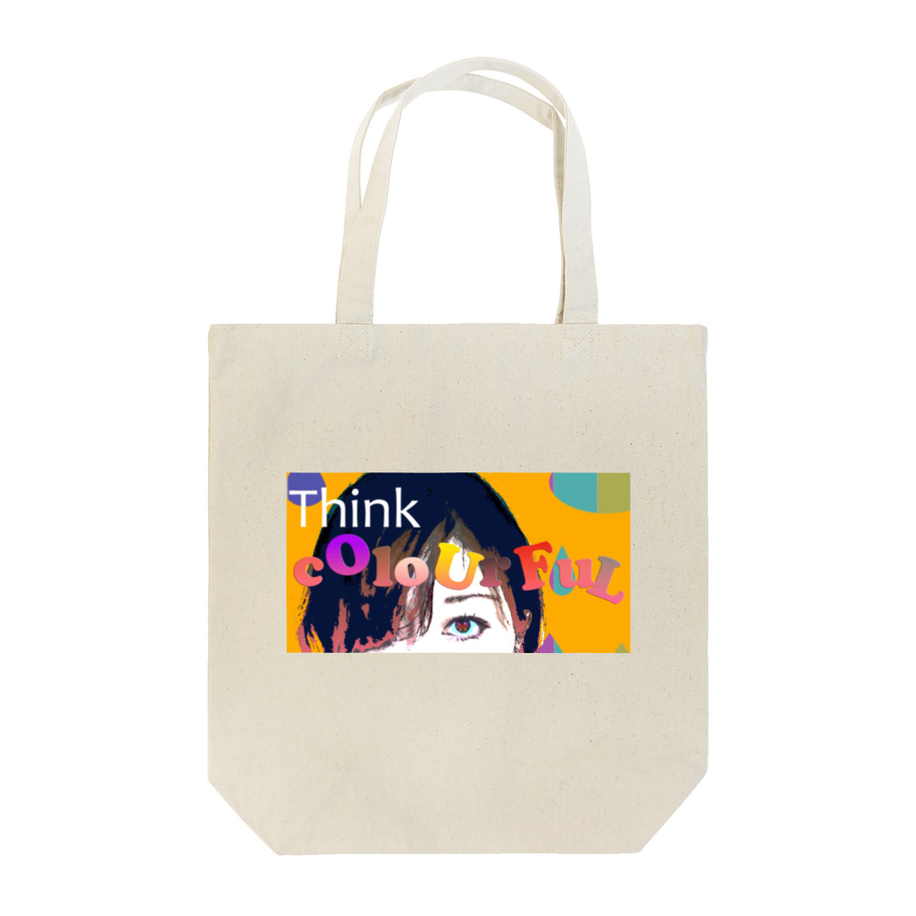 lifejourneycolorfulのThink Colorful トートバッグ