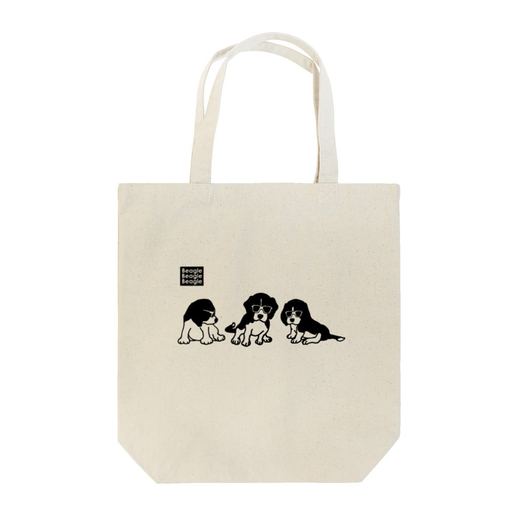 あらてぃんの三匹のビーグル Tote Bag