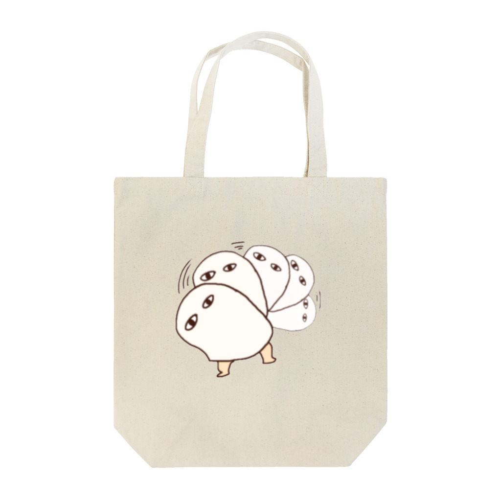 みの(●)(●)迫り来る眼差し Tote Bag