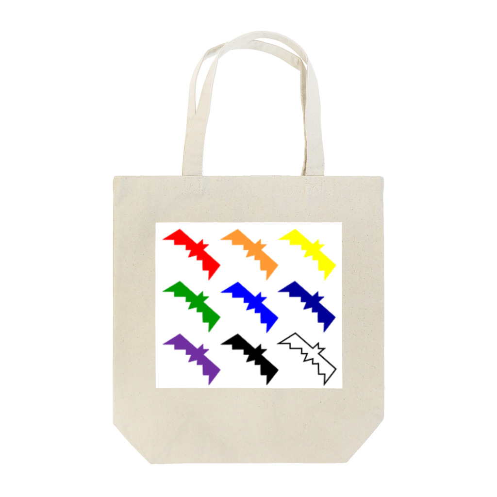 COLORSのCOLOR-BAT RAINBOW Tote Bag