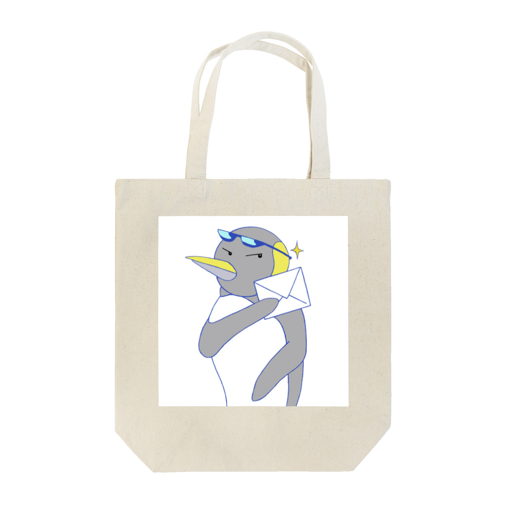 tankovuのクールペンギンメール Tote Bag