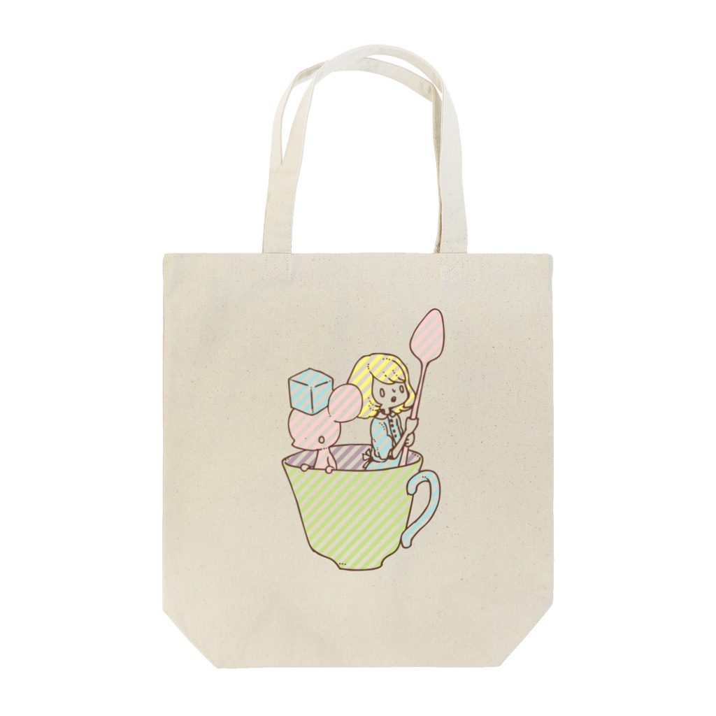 シロカワのCoffee cup Tote Bag