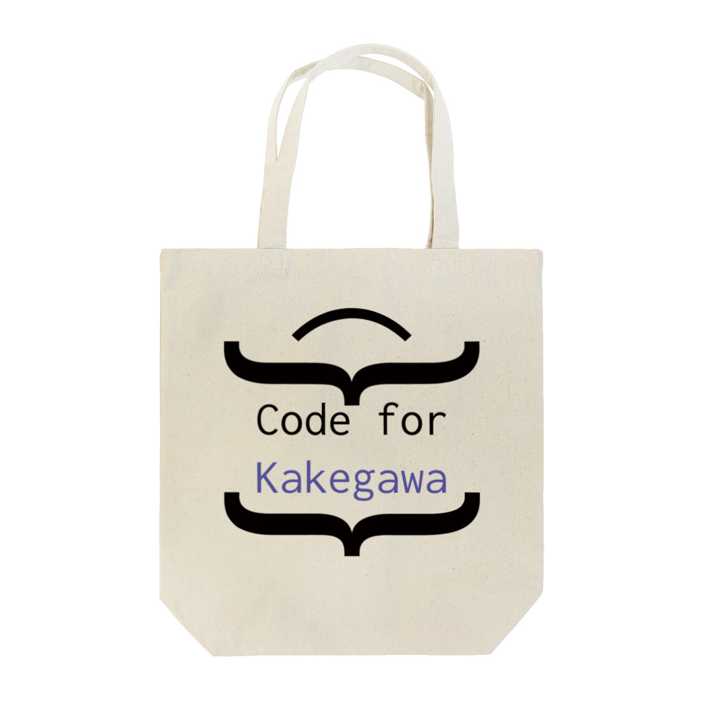 Code for Kakegawa Official ShopのCode for Kakegawa Logo Goods トートバッグ