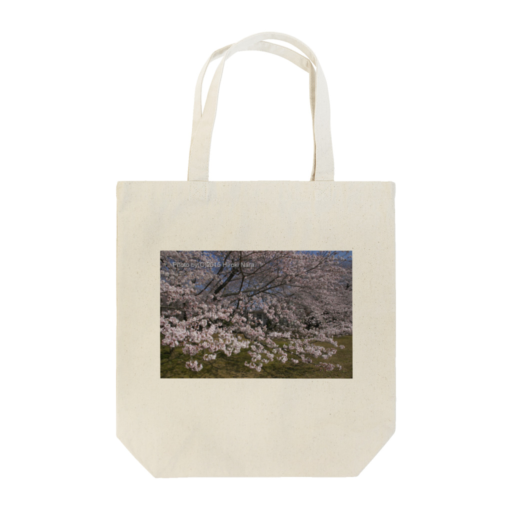 hiroki-naraの光景　sight0054　桜　2015_010　サクラ トートバッグ