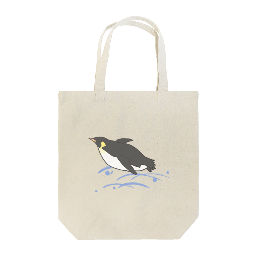 ゆずぽんずの飛ぶペンギン Tote Bag